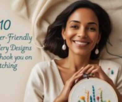 10 Beginner-Friendly Embroidery Designs That'll Hook You on Stitching