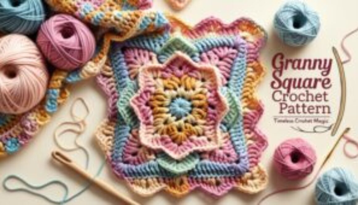 Granny Square Crochet Pattern