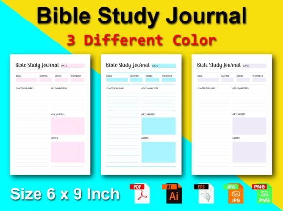 Bible Study Journal - Bible Planner