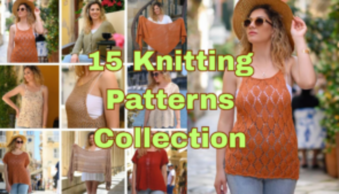 15 Knitting Patterns Collection