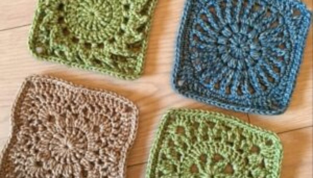 Granny square crochet patterns for beginners