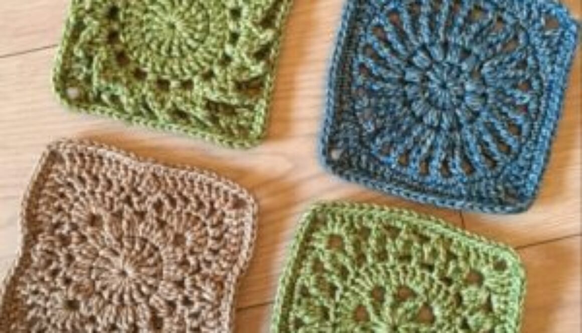 Granny square crochet patterns for beginners