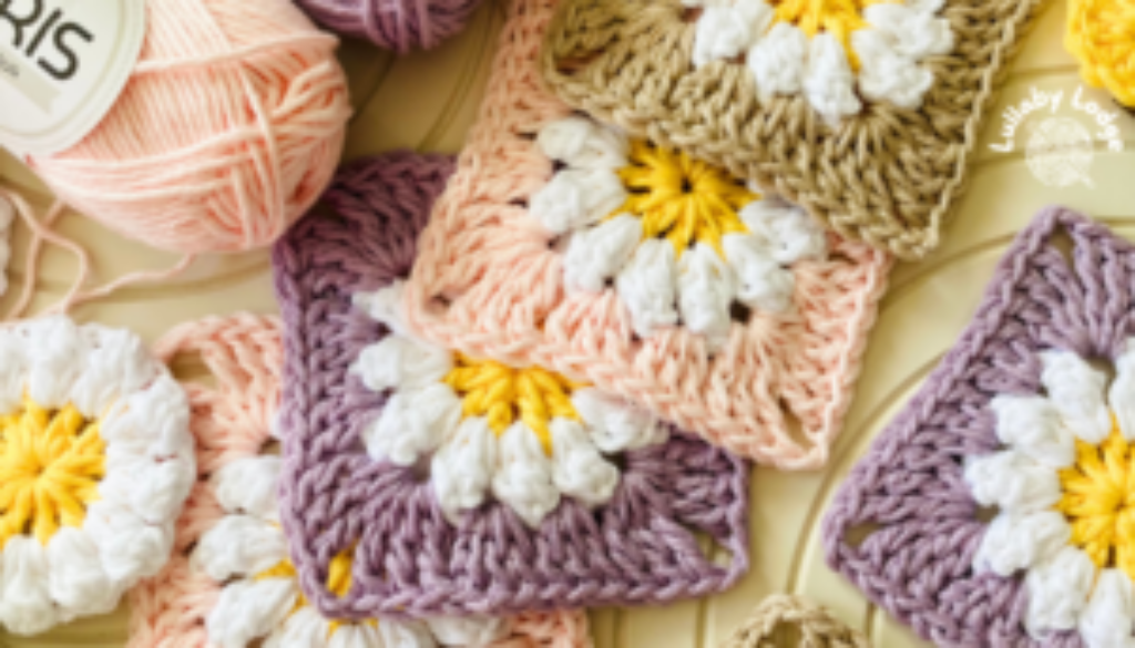 free printable crochet granny square