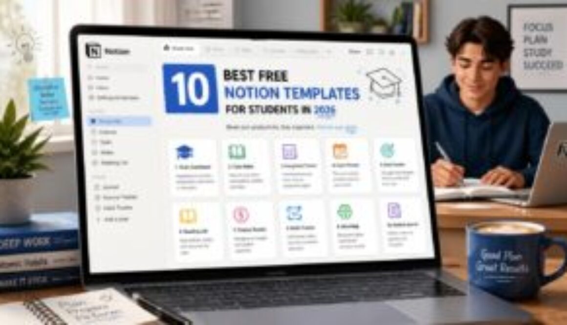 10 Best Free Notion Templates for Students in 2026