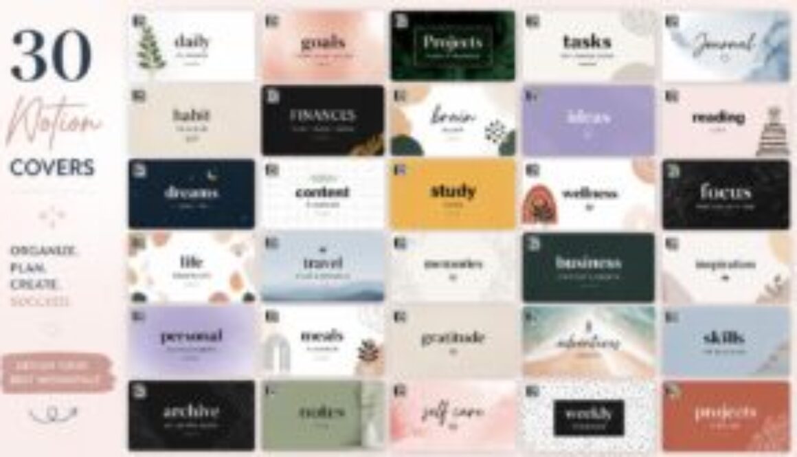 30 Best Aesthetic Notion Covers to Style Your Workspace