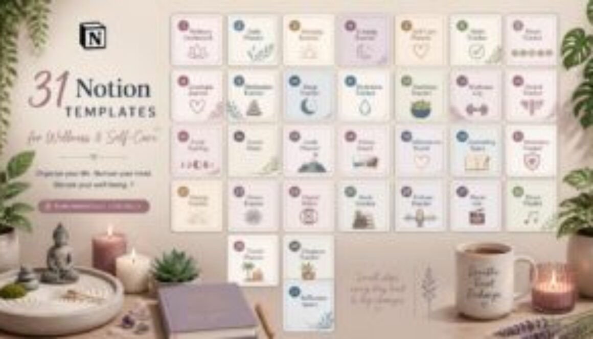 31 Best Notion Templates for Wellness & Self-Care
