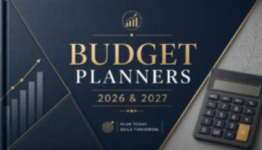 Budget Planners for 2026 & 2027