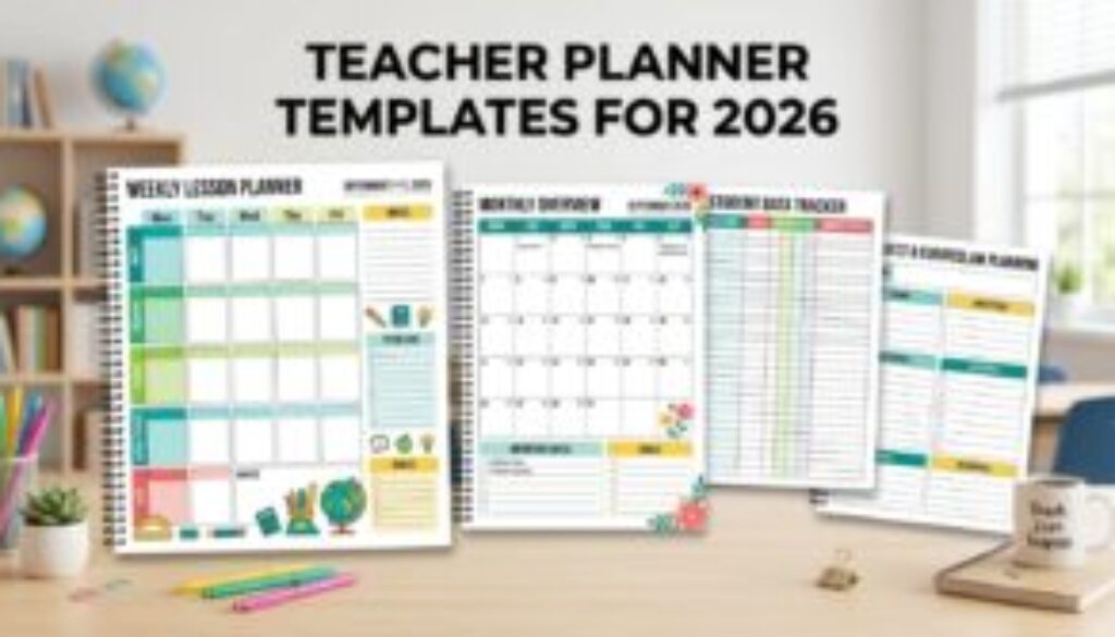 Teacher Planner Templates for 2026