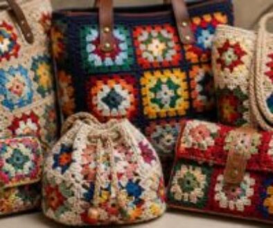 37 Granny Square Crochet Bags