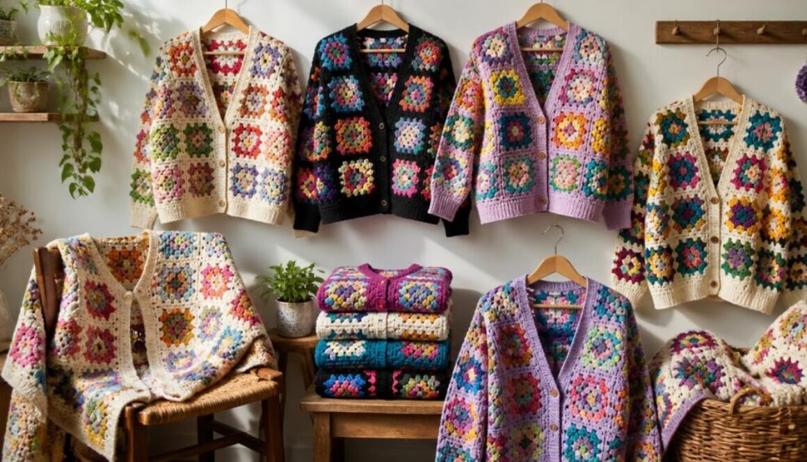 Granny Square Cardigans Worth Looking At