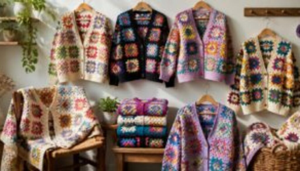Granny Square Cardigans Worth Looking At